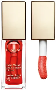 Clarins Eclat Minute huile levres nr 03 red berry - Balsamy do ust - miniaturka - grafika 2