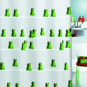 Zasłony prysznicowe - Spirella zasłona prysznicowa, z materiału, różne wzory 10.10643 - miniaturka - grafika 1