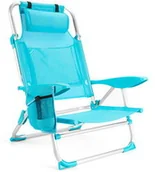 Meble turystyczne - Outtec Krzesło plażowe z funkcją leżaka 2w1 Outtec O-66492 - miniaturka - grafika 1