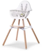 Krzesełka do karmienia - Childhome Evolu 2w1 Biały - miniaturka - grafika 1