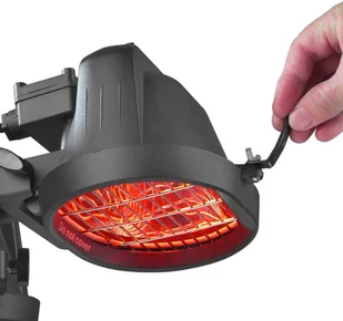 Eurom Ogrzewacz tarasowy Parasol Heater 1500, czarny 1500 W 333329 - Ogrzewacze tarasowe - miniaturka - grafika 3