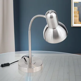 Orion Lampa biurkowa Nemo, elastyczna, nikiel matowy - Lampy stojące - miniaturka - grafika 2