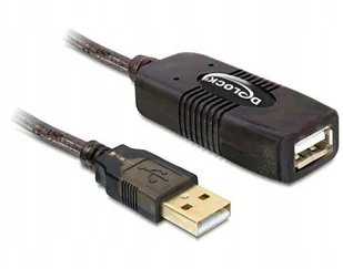 Delock Przedłużacz USB AM-AF 2.0 15M AKTYWNY BLACK 82689 - Kable komputerowe i do monitorów - miniaturka - grafika 5