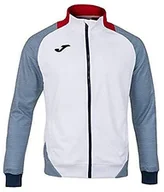 Kurtki i kamizelki sportowe męskie - Joma Joma Essential II kurtka i kamizelka dla mężczyzn, biało-granatowy, XS 101535.203 - miniaturka - grafika 1