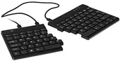 Klawiatury - R-Go Tools Split ergonomiczna klawiatura, (US), czarna, przewodowej  klawiatury QWERTY (QWERTY (US), czarna, przewodowej, USB, biura, mechaniczny, przełącznik, QWERTY US English, przewodowe) RGOSP-USWIBL - miniaturka - grafika 1
