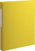 Segregatory - Exacompta 54381E segregator z twardego kartonu, 2 ringi, polipropylen, grzbiet 30 mm, format A4, żółty 54386E - miniaturka - grafika 1