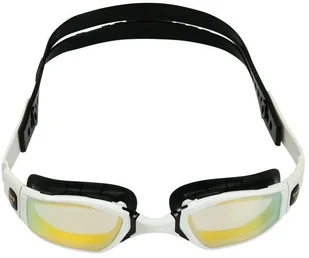 PHELPS PHELPS Okularki pływackie NINJA TITANIUM MIRRORED lustrzane złote - Pływanie - miniaturka - grafika 5