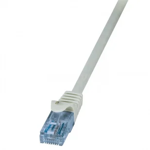 LogiLink Patchcord CP3072U Cat.6A U/UTP 5m szary CP3072U - Kable miedziane - miniaturka - grafika 2