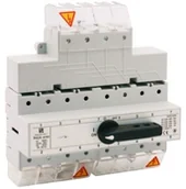 Sterowniki i przekaźniki - Spamel SP.INW. Przełącznik źródła zasilania 160A, 3P+N rozłączny, 1-0-2 z pokrętłem PRZK-4160N\W02 - miniaturka - grafika 1