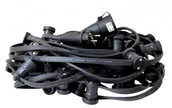 Lampy ogrodowe - Eko-Light Profesjonalna GIRLANDA IP44 czarna 5m 5xE27 z hakiem końcowym EKO1588 EKO1588 - miniaturka - grafika 1