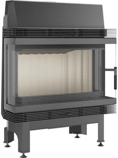Kratki.pl Marek Bal Kominek powietrzny stalowy BLANKA lewy prawy BS 11 kW  180 BLANKA/670/570/LP/BS - Kominki wolnostojące - miniaturka - grafika 7