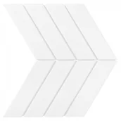 Płytki ceramiczne - Dunin mozaika ceramiczna, gresowa Royal Chevron White Matt RoyalChevronWhiteMatt - miniaturka - grafika 1
