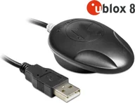 Akcesoria do nawigacji - Delock Delock Odbiornik GPS USB NL-8002U Multi GNSS Receiver (GC-BMP055) - miniaturka - grafika 1