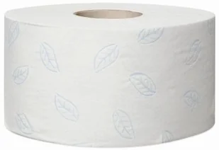 Tork Papier toaletowy Mini Jumbo-roll T2 2 warstwowy biały (karton 12szt.) 110253 - Ściereczki, gąbki, czyściki - miniaturka - grafika 2
