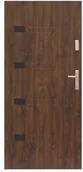 Drzwi zewnętrzne - Drzwi zewnętrzne Prado 90 lewe orzech D/T55/P/N/90L - miniaturka - grafika 1
