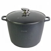 Garnki - Kamille Solidny garnek kocioł granitowy z pokrywką 10L 4428 - miniaturka - grafika 1