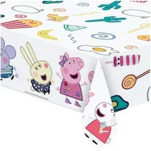 PROCOS DISNEY Obrus urodzinowy Świnka Peppa - 120x180 cm - 1 szt. 91101 - Urodziny dziecka - miniaturka - grafika 3
