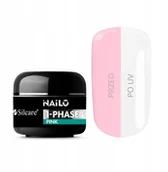 Żele do paznokci - Silcare Żel Do Przedłużania Paznokci Pink 15g - miniaturka - grafika 1