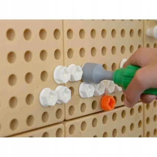 Masterkidz Ręczne Narzędzia 6 Elementów Śrubokręt Klucz - Tablica Naukowo-Edukacyjna Masterkidz STEM ME13101 - Mały majsterkowicz - miniaturka - grafika 6