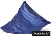Poszewki na poduszki - Slaap Slaap Silk Pillow Jedwabna poszewka na poduszkę (granatowa) 1 szt. - miniaturka - grafika 1