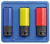 Klucze i nasadki - SW-Stahl nakrętki kół zastosowania z tuleją ochronną i nasadka, 3-częściowy, 17  19  21 MM, 07870l - miniaturka - grafika 1