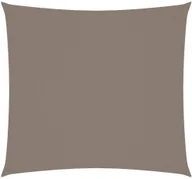 Parasole ogrodowe - vidaXL Kwadratowy żagiel ogrodowy, tkanina Oxford, 3,6x3,6 m, taupe 135413 - miniaturka - grafika 1