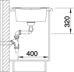 Blanco METRA 8S BIAŁY 513064 - Zlewozmywaki - miniaturka - grafika 5