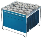 Szafki biurowe - Durable 312323 teczki zawieszane-Rack, srebrny 312323 - miniaturka - grafika 1
