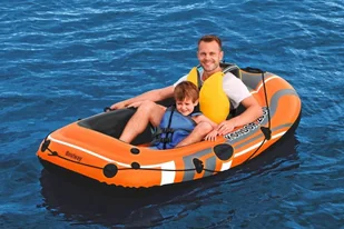 Bestway Dmuchany Ponton 188 x 98 cm Bestway 61100 LT-3173-0 - Pontony - miniaturka - grafika 2