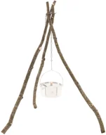 Kuchnia turystyczne i akcesoria - Robens Zestaw do trójnógu Bushcraft DIY Tripod - miniaturka - grafika 1