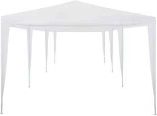 vidaXL Namiot imprezowy, 3 x 9 m, PE, biały - Pawilony ogrodowe - miniaturka - grafika 9