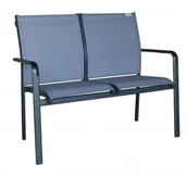 Ławki ogrodowe - Doppler ławka dwuosobowa Expert Plus antr./szara - miniaturka - grafika 1