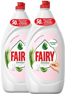 3 x FAIRY Płyn do mycia naczyń Aloe i Pink 1350ml - Inne artykuły czyszczące - miniaturka - grafika 2