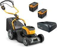 Kosiarki - Stiga Kosiarka COLLECTOR 548e S Akumulatorowa z napędem + 2 Akumulatory 4 Ah + Ładowarka podwójna - miniaturka - grafika 1