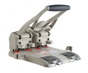 Dziurkacze - KANGARO Dziurkacz HDP-4160N, poczwórny, dziurkuje do 150 kartek, mix kolorów KAHDP4160N-99 - miniaturka - grafika 1