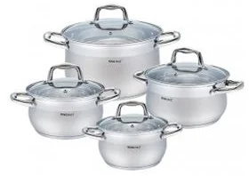 8 ELEMENTOWY ZESTAW GARNKÓW KINGHOFF KH-1421 - Zestawy garnków i patelni - miniaturka - grafika 2