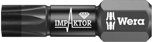 WERA zestaw 10szt. końcówek udarowych Impaktor 1/4" z adapterem magnetycznym, Bit-Check 10 Impaktor 1, WERA [05057680001] 05057680001 - Nasadki do elektronarzędzi - miniaturka - grafika 2