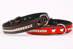 dr Seidla ZOO LESZCZ (PL) Soldina Dla Psa Skóra Naturalna Z Kostkami 20 mm / 52 cm ZL0176/1 ZOO LESZCZ (PL) - Smycze dla psów - miniaturka - grafika 5