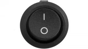 Orno Wyłącznik kołyskowy czarny W1.11/CZARNY - Akcesoria do oświetlenia - miniaturka - grafika 2