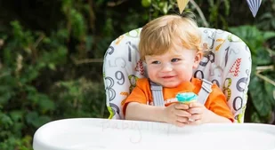 JOIE Mimzy Snacker denim - Krzesełka do karmienia - miniaturka - grafika 4