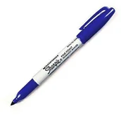 Markery permanentne - Paper Mate Sharpie Fine - marker wodoodporny niebieski S0810950 - miniaturka - grafika 1