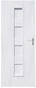 Drzwi wewnętrzne - Drzwi pełne Alicja 80 lewe silver ALSV/P 80L - miniaturka - grafika 1