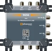 Rozgałęźniki i multiswitche do TV-SAT - Johansson Wideband TAP Odgałęźnik 9656 - miniaturka - grafika 1