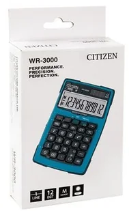 Citizen Kalkulator biurowy WR-3000NRBLE - Kalkulatory - miniaturka - grafika 5
