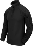 Odzież taktyczna i umundurowanie - Helikon tex BLUZA MCDU COMBAT SHIRT - NyCo Ripstop - Czarny - XXL/Regular (BL-MCD-NR-01-B07) HE.BL-MCD-NR-01-B07 - miniaturka - grafika 1