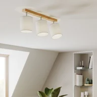 Lampy sufitowe - Britop Spot sufitowy Corralee, biały, 3-punktowy - miniaturka - grafika 1