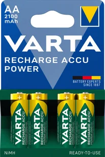 Varta Ready2use R6/AA Ni-MH 2100mAh - Ładowarki i akumulatory Varta Ready2use R6/AA Ni-MH 2100mAh - Ładowarki i akumulatory - miniaturka - grafika 4