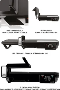 Grill elektryczny Lund 67455 - Grille elektryczne - miniaturka - grafika 9