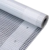 Folie budowlane - Plandeka Leno, 260 g/m, 4 x 2 m, biała - miniaturka - grafika 1