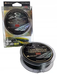 Mikado Octa Braid Gratis 0,08/150m/5,15kg/ZIELONA - Żyłki wędkarskie - miniaturka - grafika 2